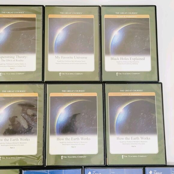 The Great Courses DVDs Science & Math DVD The Teaching Company Large Lot Of 13 - Picture 4 of 14